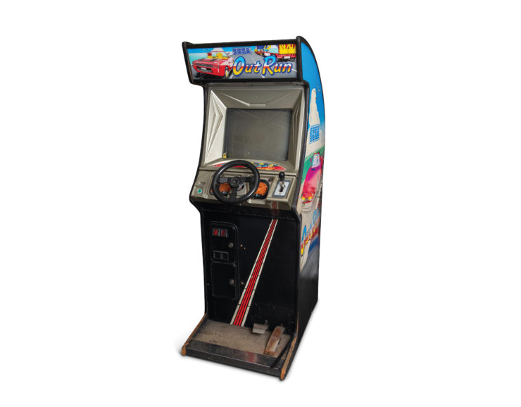 Out Run Arcade Game Off