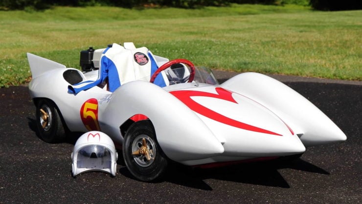 Speed Racer Mach 5 Go-Kart Helmet and Suit