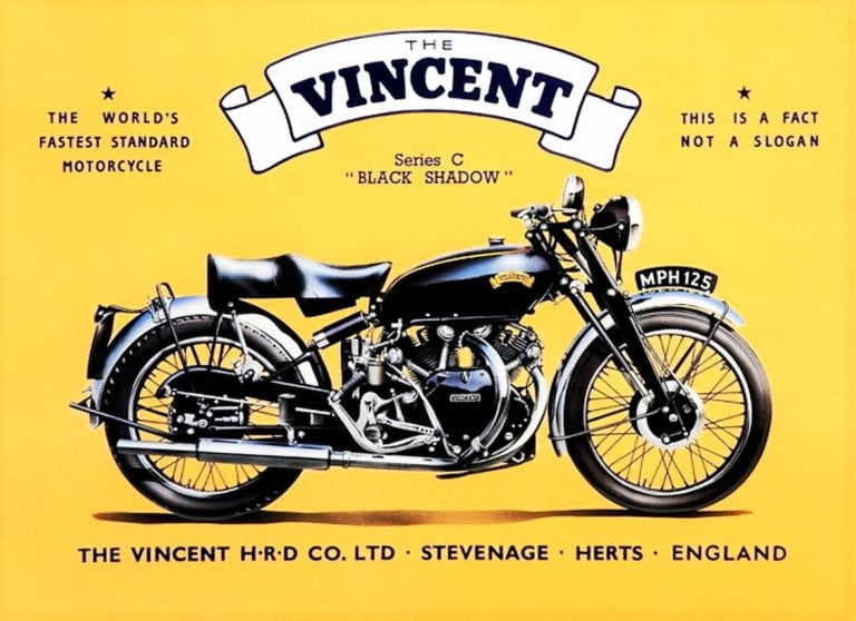 A Brief History Of The Vincent Black Shadow - The World's First Superbike