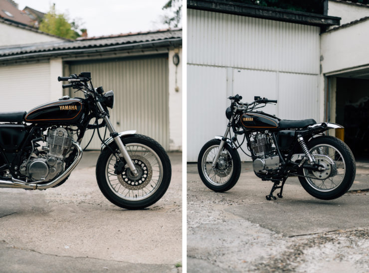 Yamaha SR400 Custom Collage