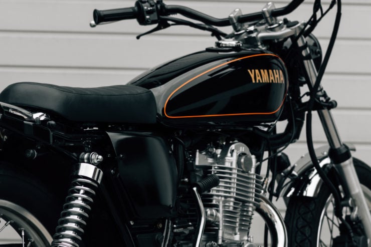 Yamaha SR400 Custom Fuel Tank