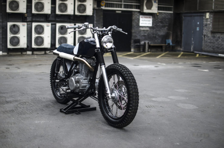 Yamaha SR500 Custom Front