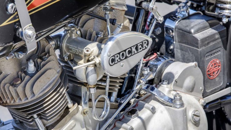 Crocker V-twin carburetor