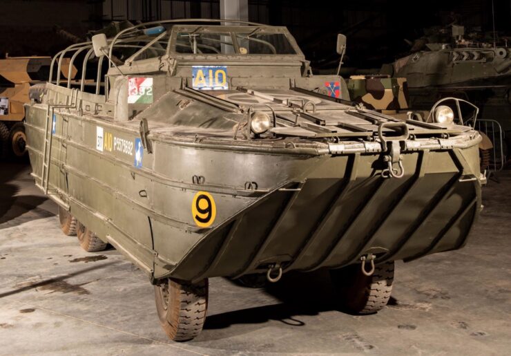 An Original World War 2 DUKW 6x6 Amphibious Utility Vehicle