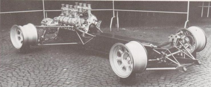 De Tomaso P70 chassis