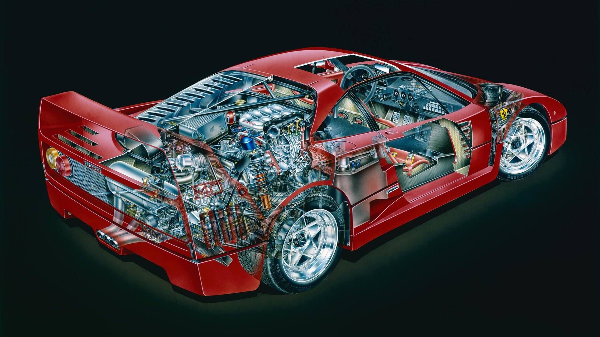 Ferrari F40: The Car That Redefined Legends and Stole the World’s Heart ...