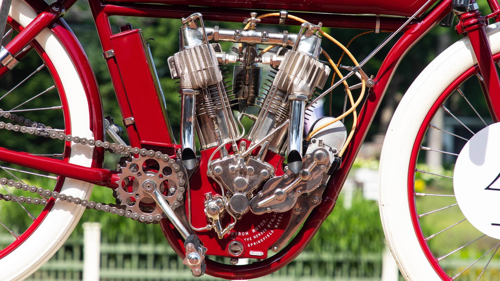 v twin bicycle motor