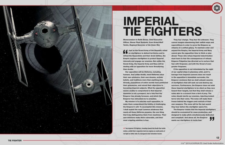 Tie Fighter Owner's Workshop Manual Internal Page 2