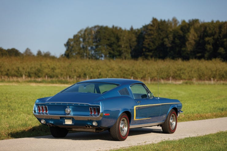 1968 Ford Mustang 428 Cobra Jet Back