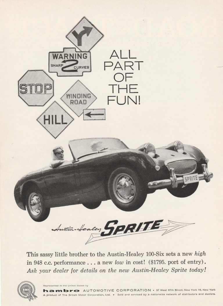 history of austin healey sprite