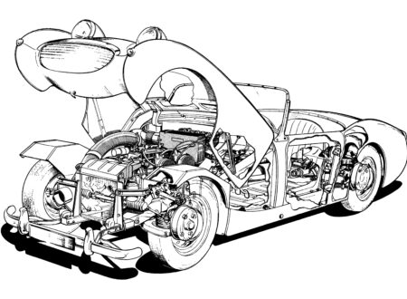 Austin-Healey Sprite Bugeye Vutaway