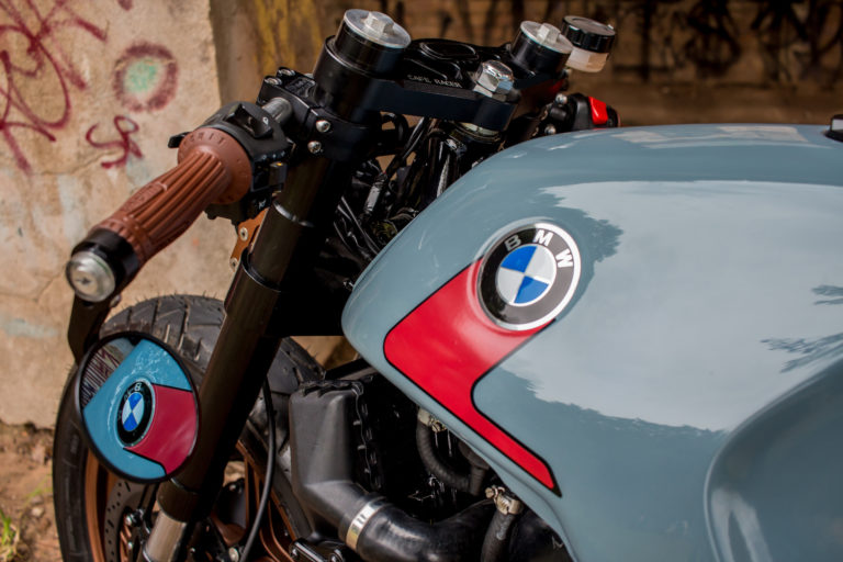 A Brazilian Bmw K Cafe Racer With A Cvt Transmission For Disabled Riders