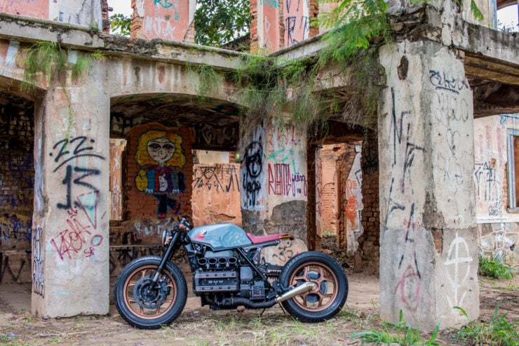 BMW K100 Cafe Racer Side