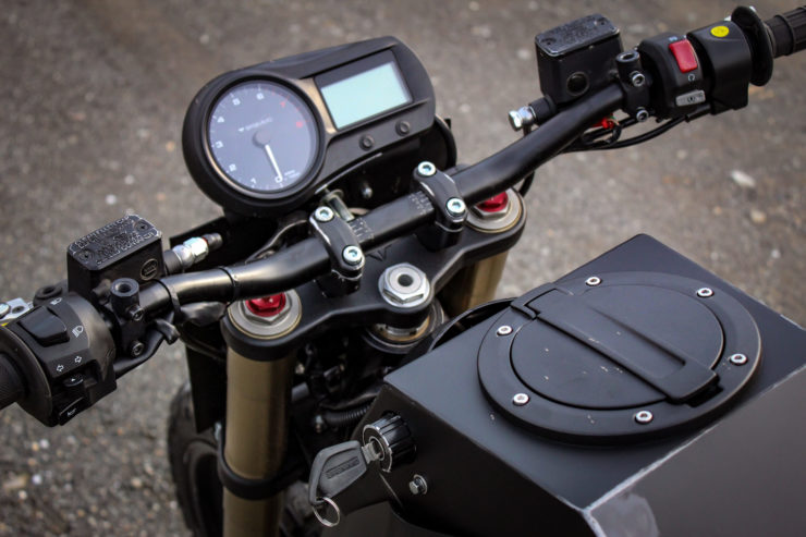 Electric Scrambler Dashboard