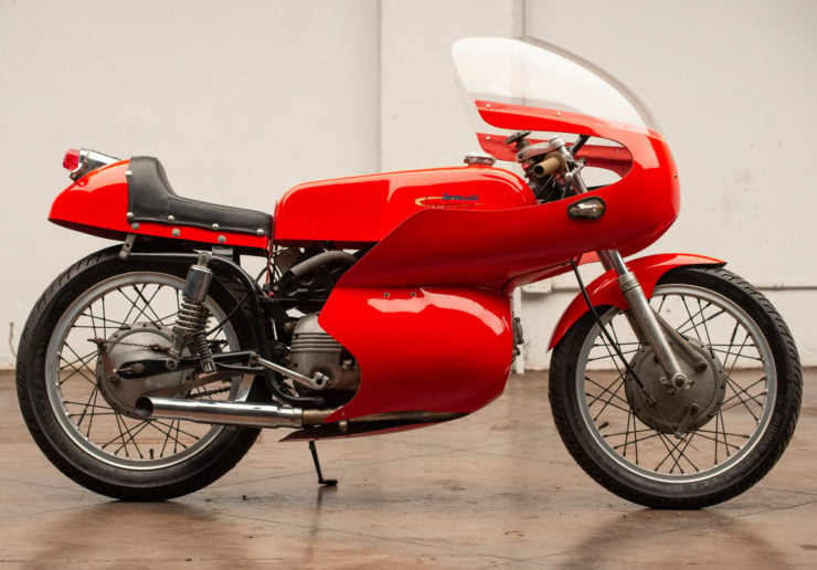 Harley-Davidson Aermacchi Race Bike Side