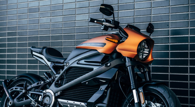 Harley-Davidson LiveWire Orange 4