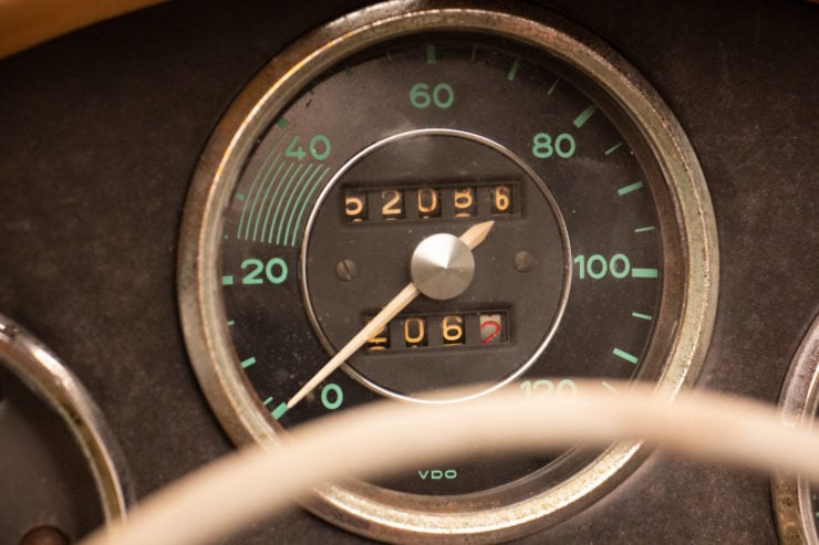 Porsche Speedster Speedometer