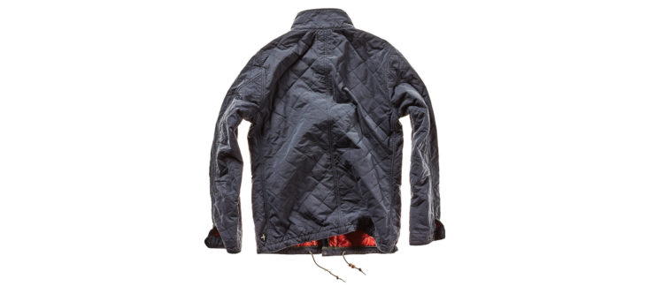 Relwen Quilted Tanker Field Jacket Back