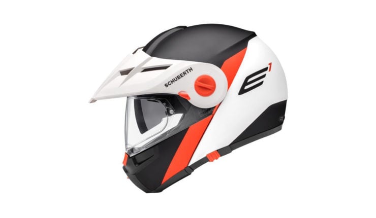 Schuberth E1 Gravity Helmet Orange