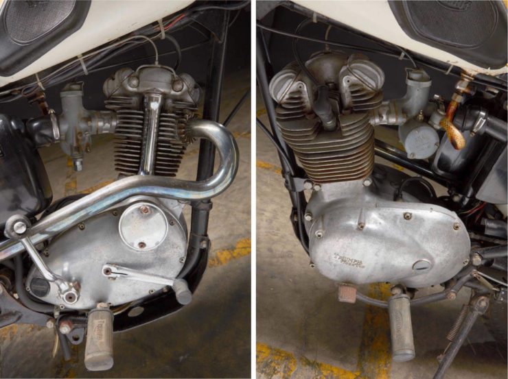 Triumph Mountain Cub Engine