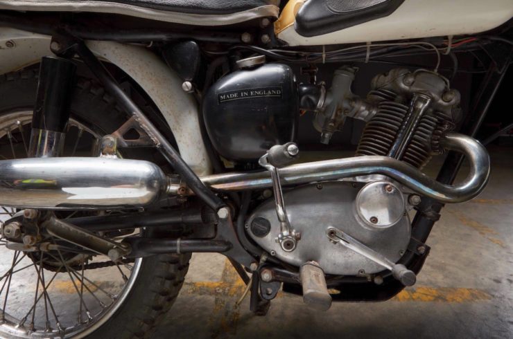 Triumph Mountain Cub Exhaust