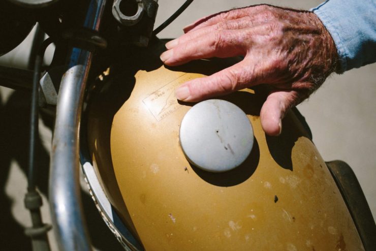 Triumph Mountain Cub Fuel Tank