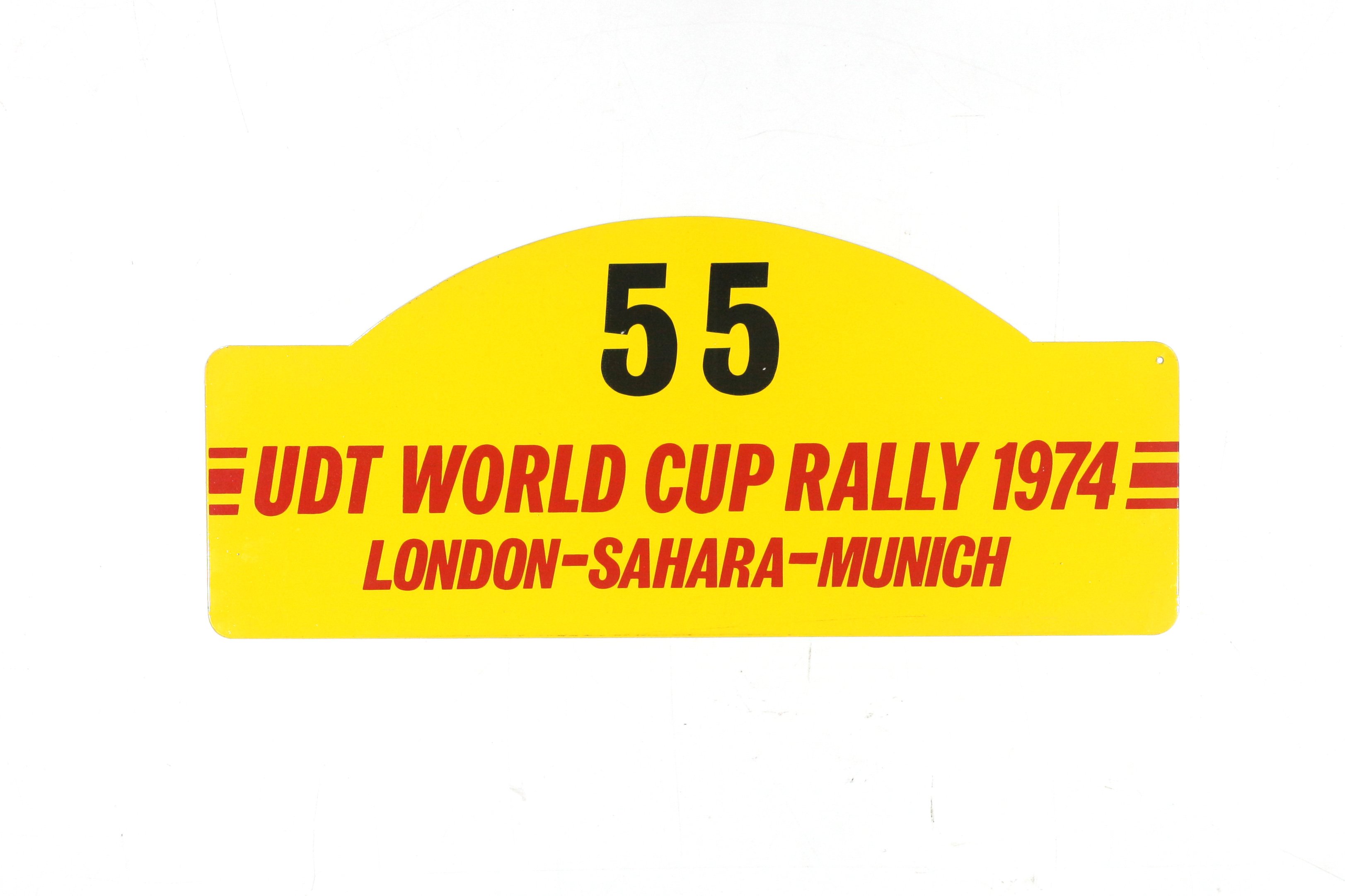 FS Monte Carlo Auto Rallye Plaque en tôle bombée en métal 20 x 30 cm