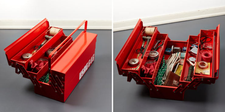 USAG Workman's Toolbox Half Open