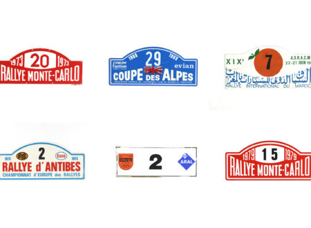 Vintage Rally Plates