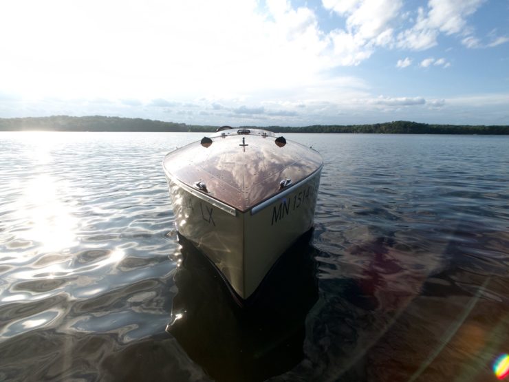 Wooden Mahogany Runabout Boat 7