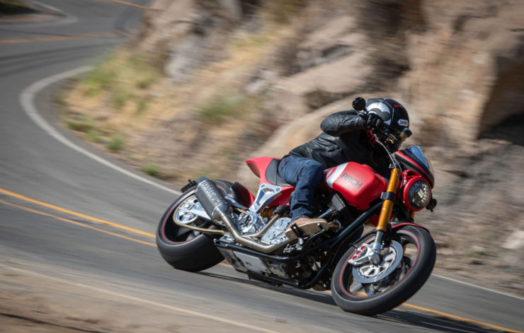 Arch Motorcycle KRGT-1 Action