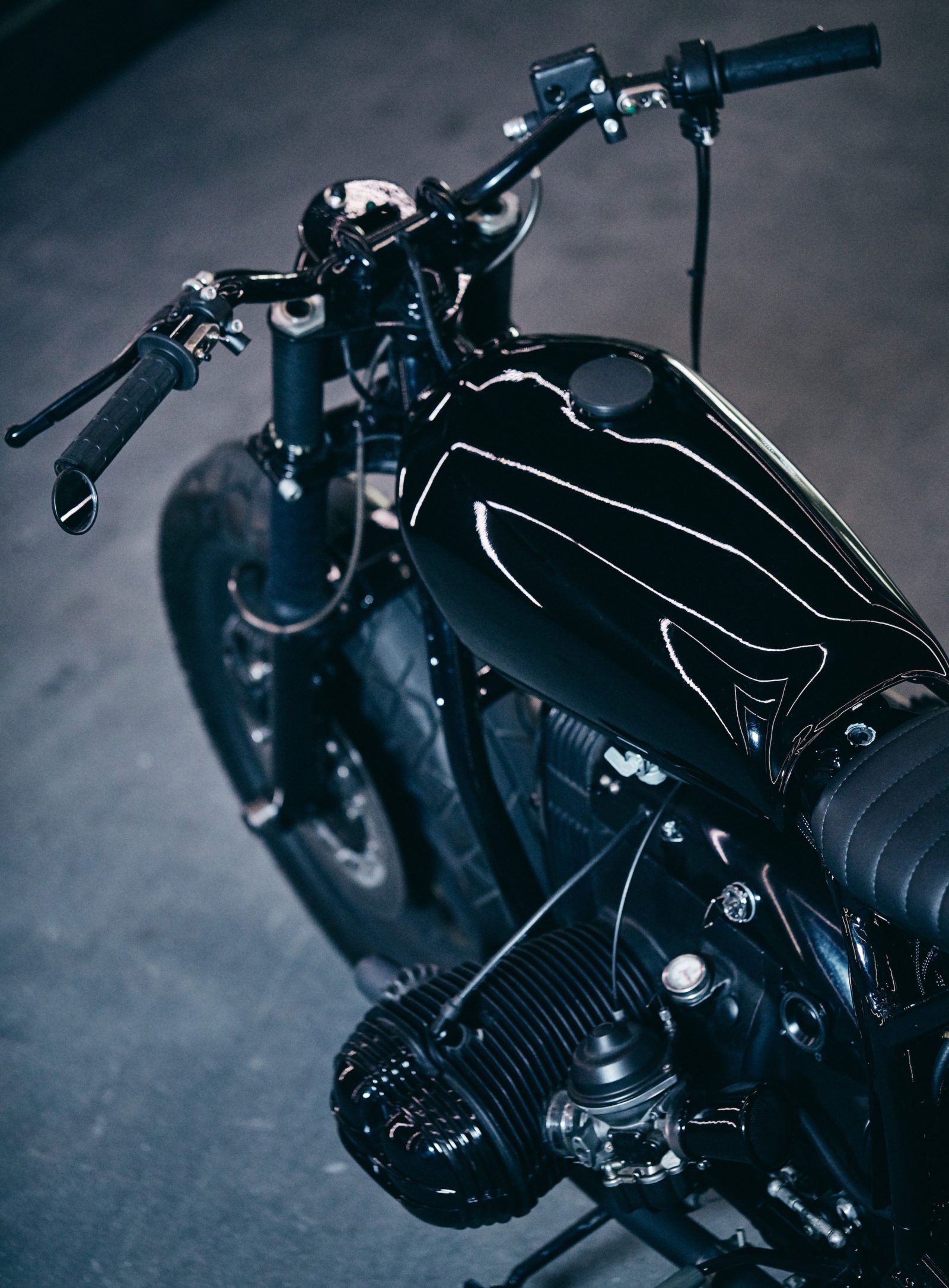 Black Dot Mark One - A BMW R80 RT Custom By Blitz Motorcycles