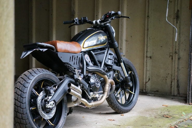 Ducati Scrambler Icon Custom Rear