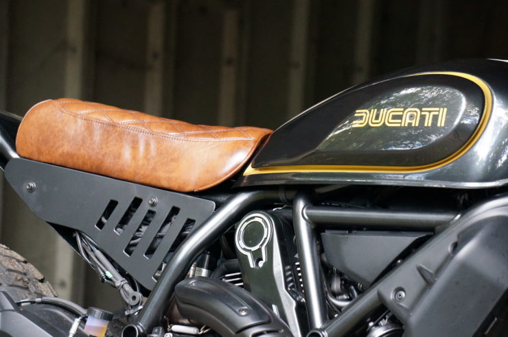 Ducati Scrambler Icon Custom Seat