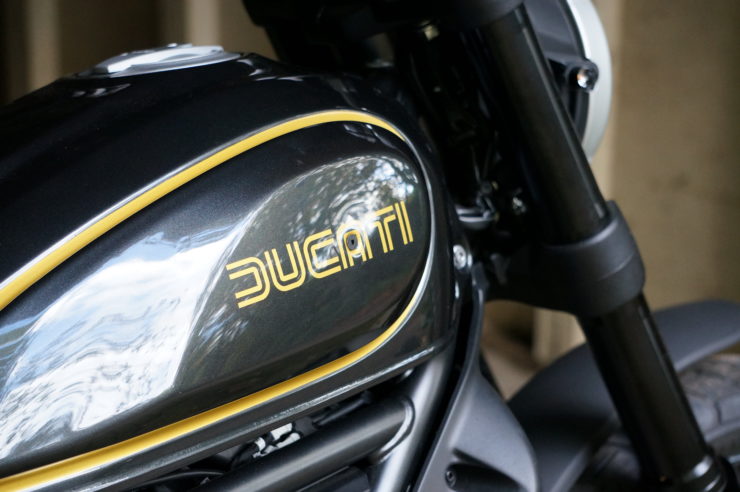 Ducati Scrambler Icon Custom Tank