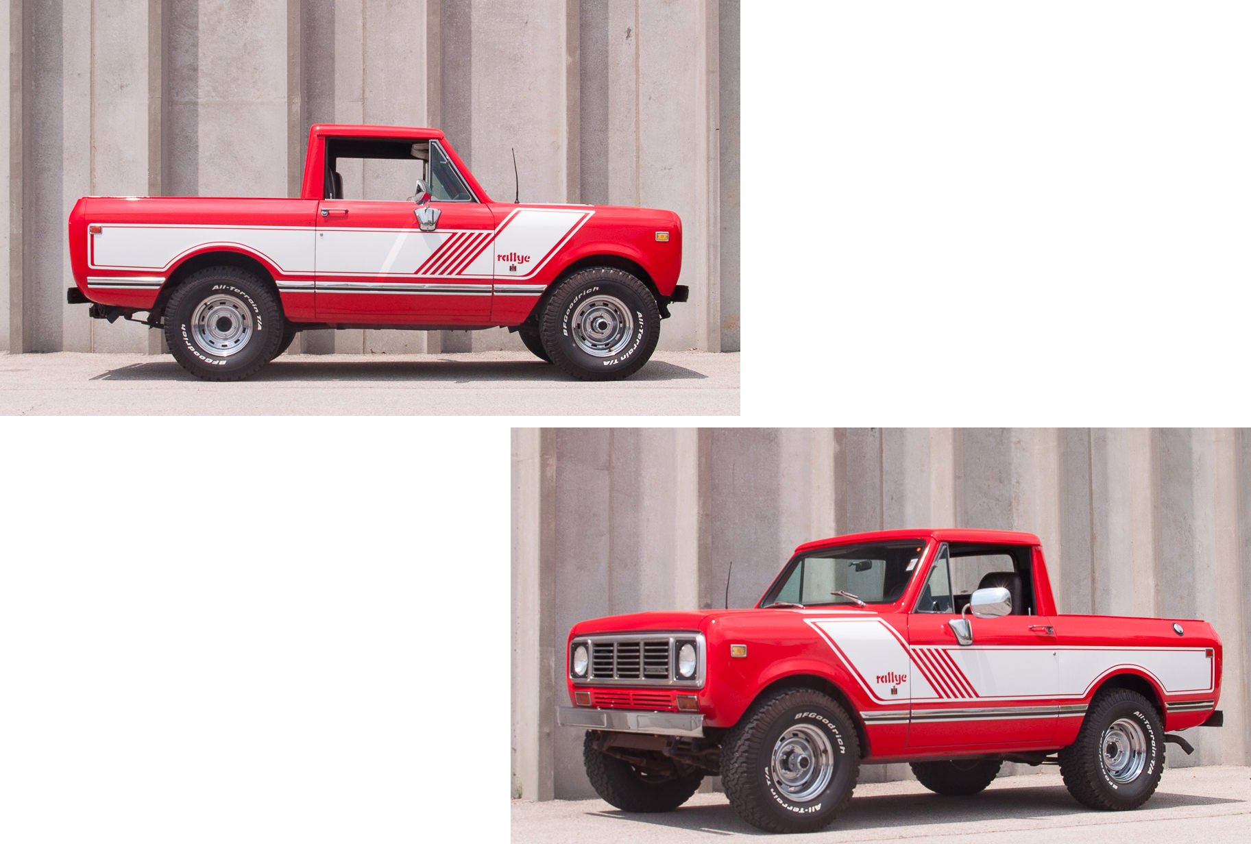 A Rare 1976 International Harvester Scout Ii Pickup Rallye Edition