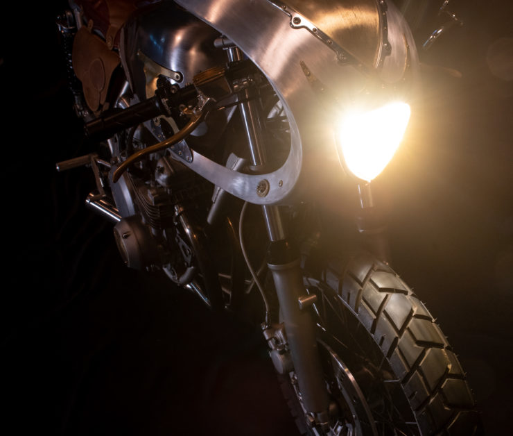 Kawasaki KZ650 Custom Headlight 2