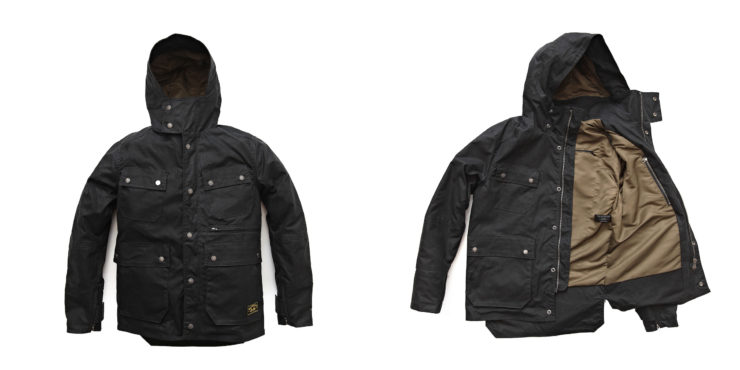 Kingsland Motorcycle Parka by Jane Motorcycles Black