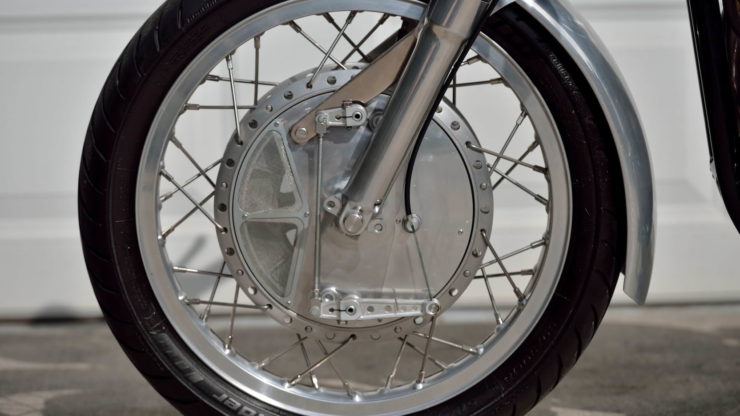 Norvin - Norton - Vincent Cafe Racer Drum Brake 2