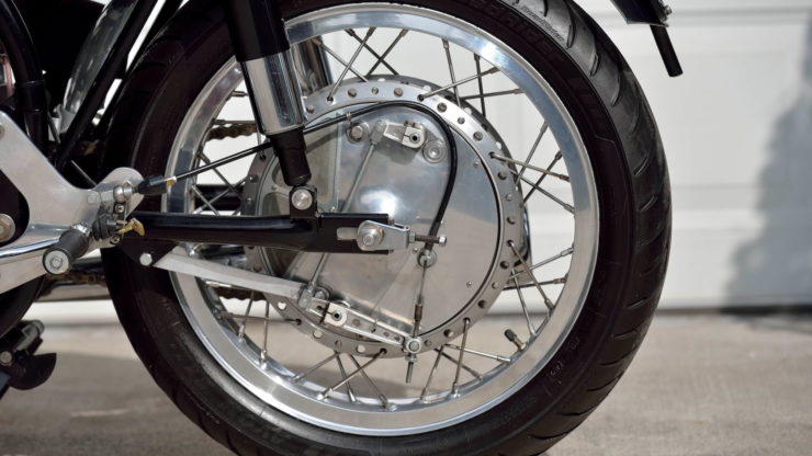 Norvin - Norton - Vincent Cafe Racer Drum Brake