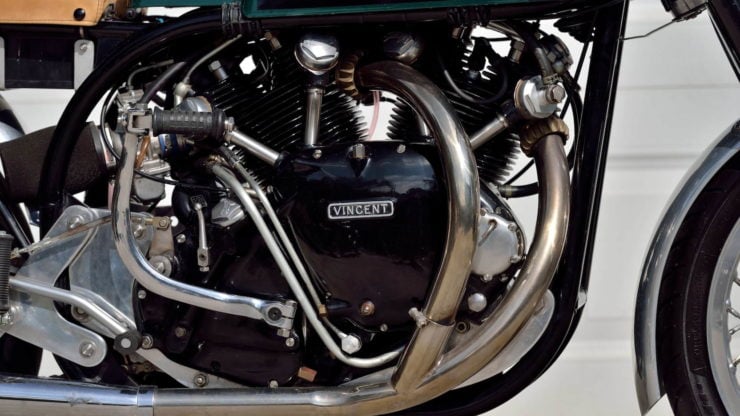 Norvin - Norton - Vincent Cafe Racer Engine 2