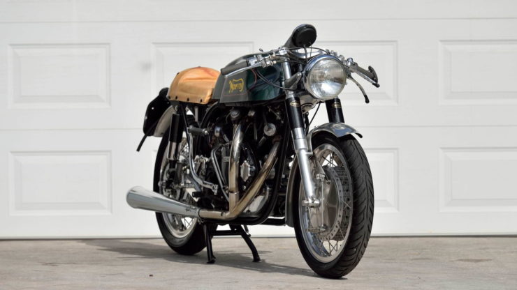 Norvin - Norton - Vincent Cafe Racer Front 2