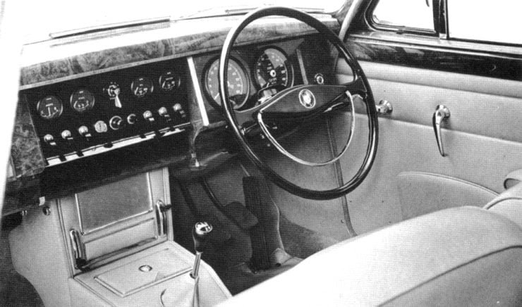 Jaguar MkI interior