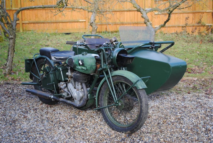 Norton WD16H military motorcycle
