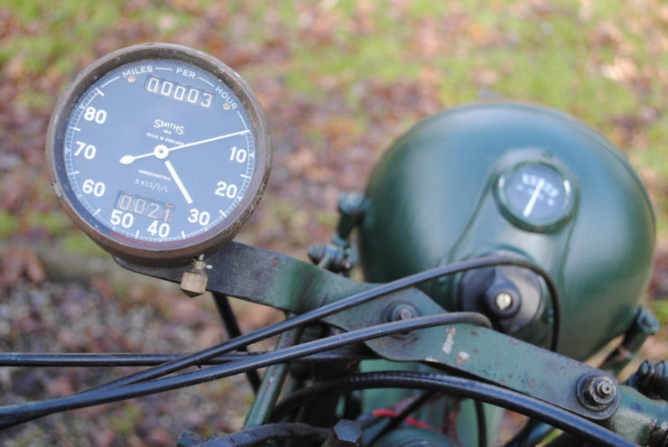 Norton WD16H military motorcycle