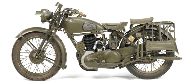 Norton WD16H military motorcycle