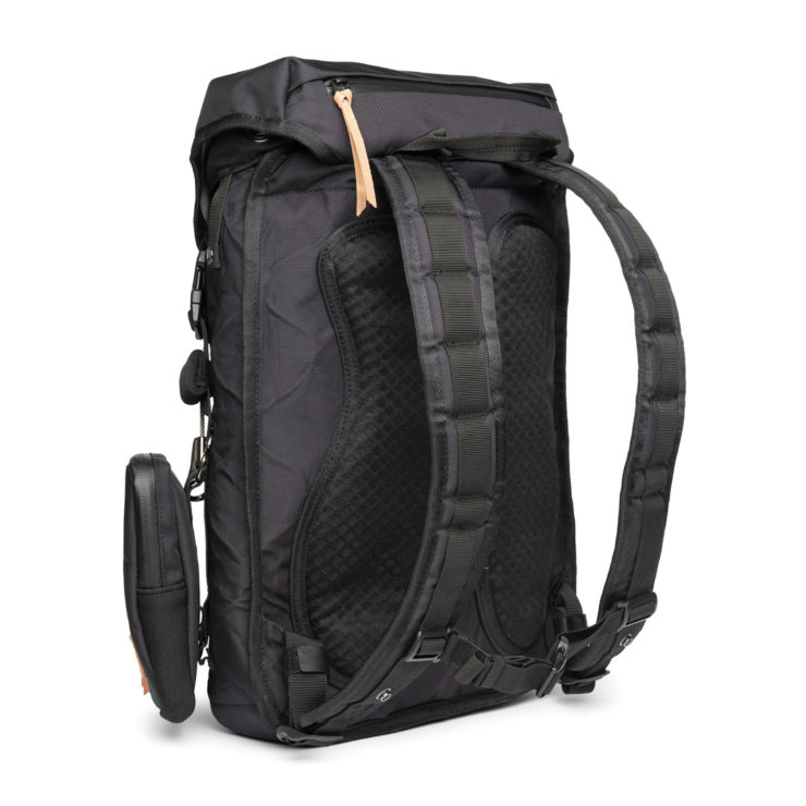 Angry Lane Black Rider Daypack Rear