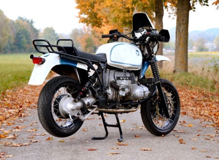 BMW R100GS Rear