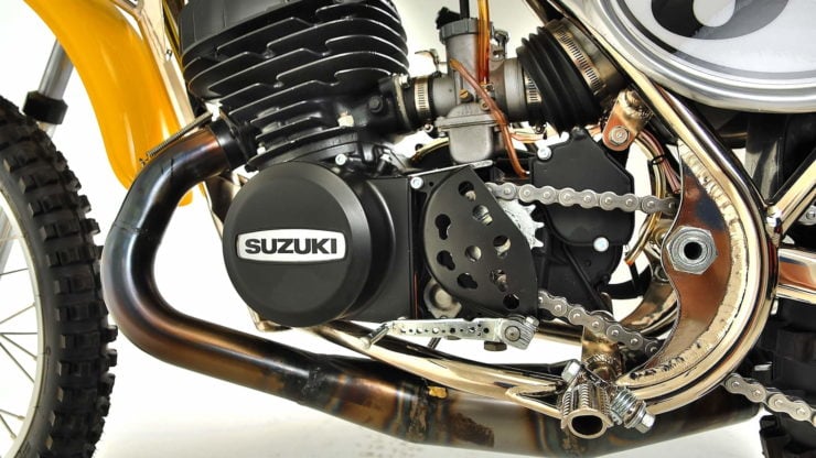 Cheney Suzuki TM400 MX Exhaust