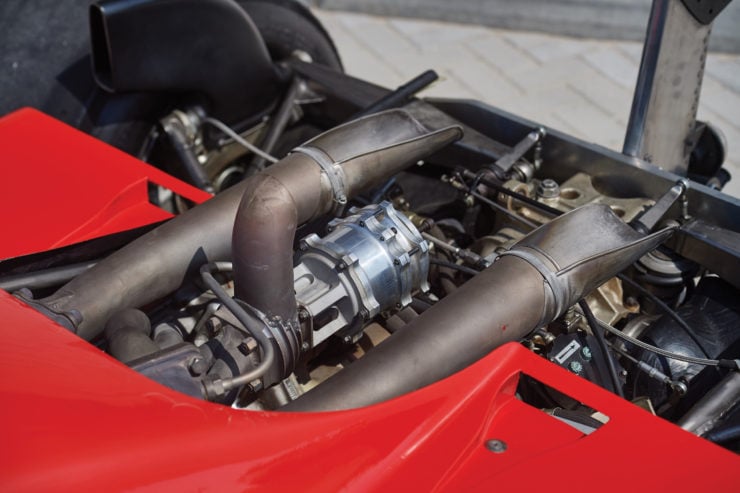 Ferrari 126 C2 Formula 1 Car Exhaust